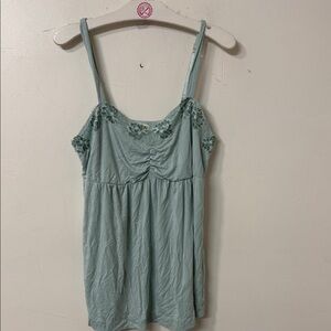 Soma Light Blue Sleeveless Top